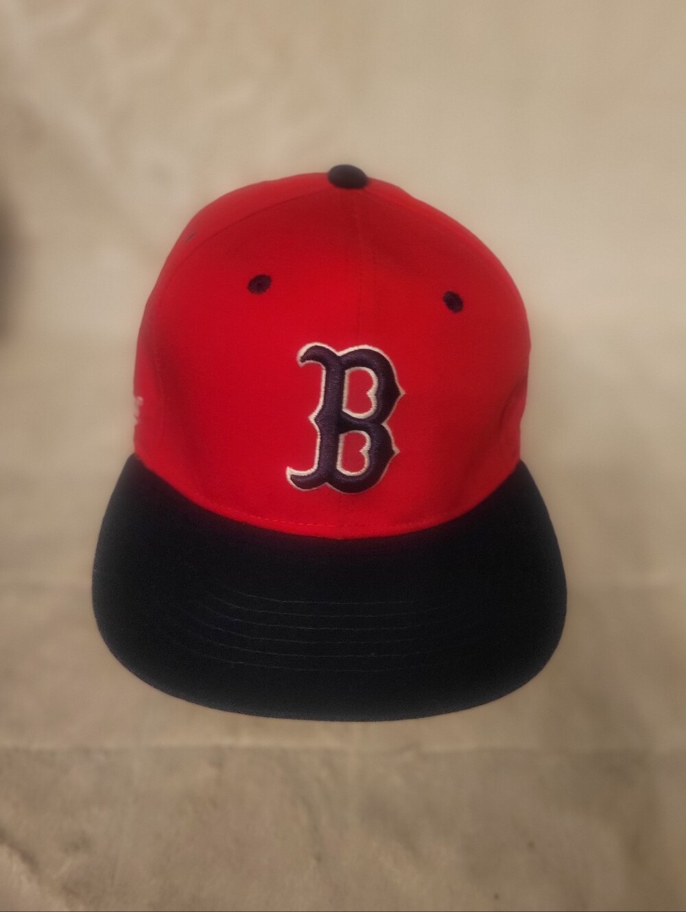 Boston Red Sox Red and Blue Baseball Cap with Embroidered 'B' Logo " JetBlue"
